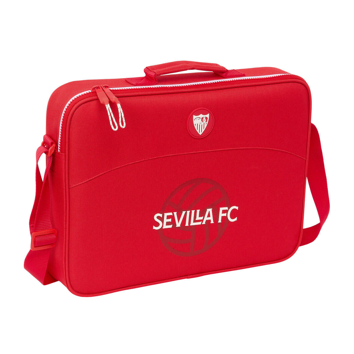 Zoom sur : Cartable d'école Sevilla Fútbol Club Rouge 38 x 28 x 6 cm