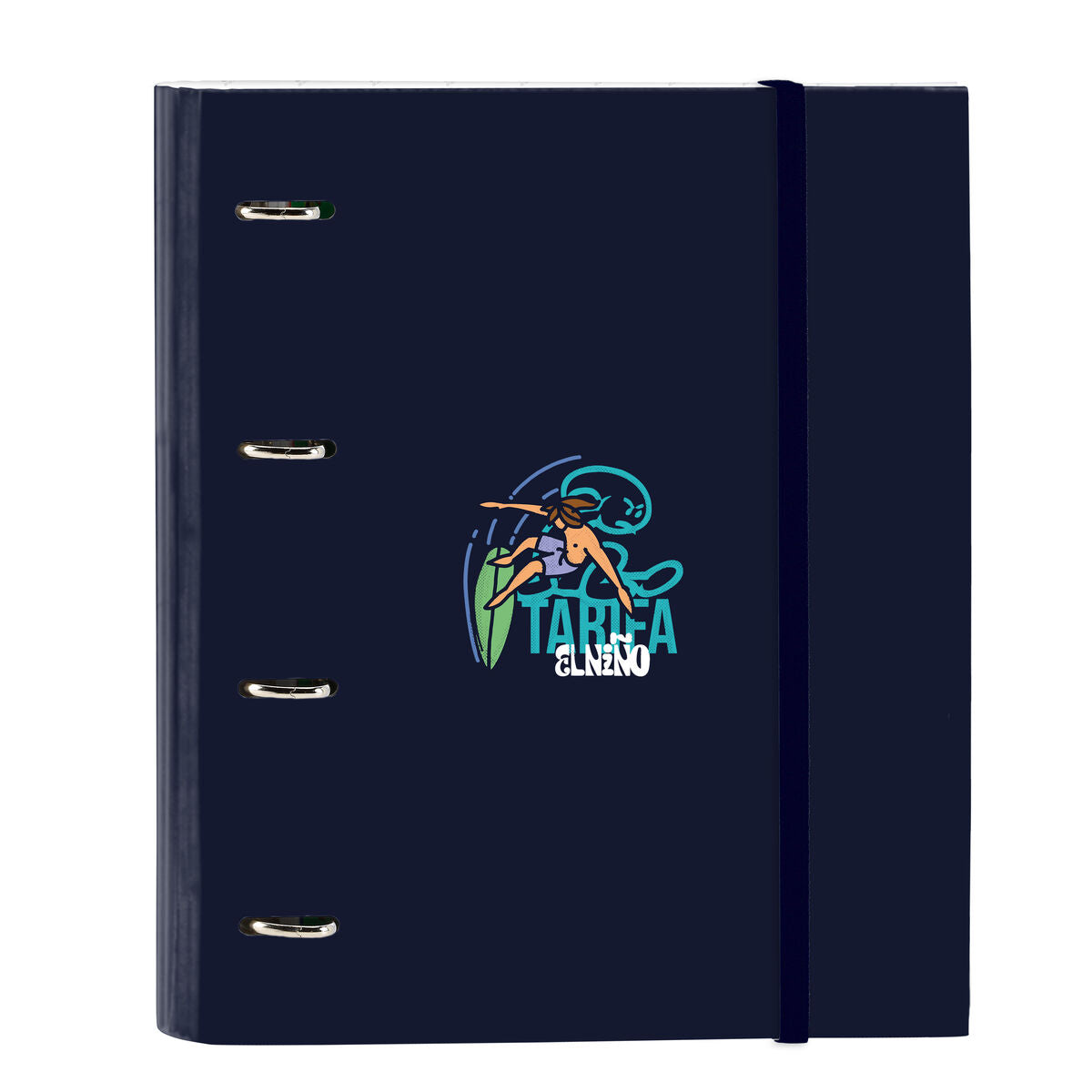 Reliure à anneaux El Niño Kook Blue marine 27 x 32 x 3.5 cm : tout ce qu’il faut savoir avant d’acheter