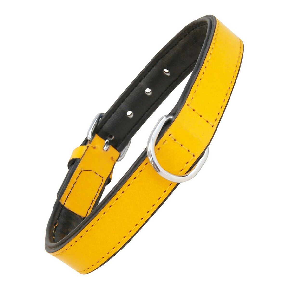 Analyse pratique : Collier pour Chien Gloria Rembourré Jaune (50 x 2,5 cm)