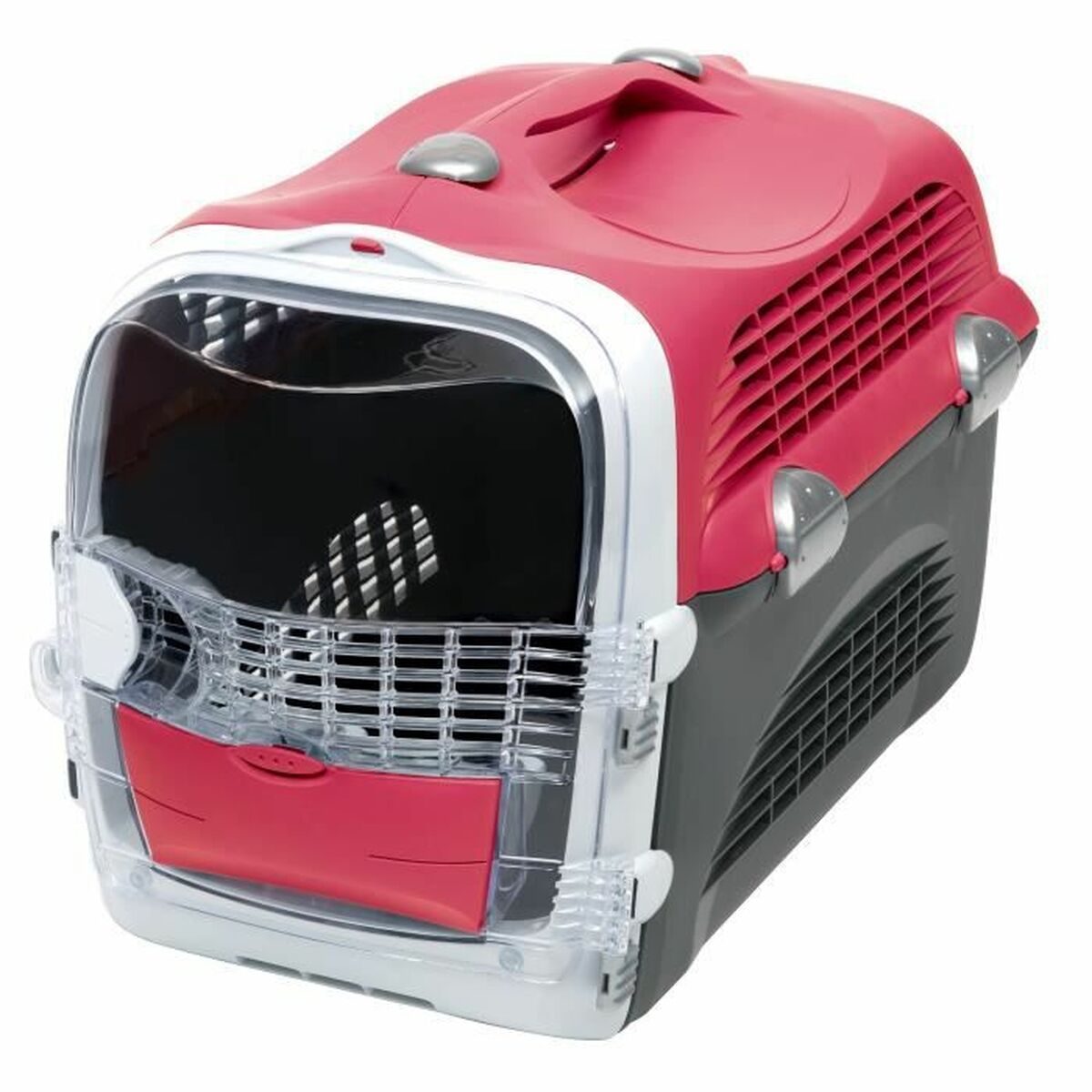 Cage de Transport Catit Cabrio Rouge Plastique 27 x 53 x 40,5 cm