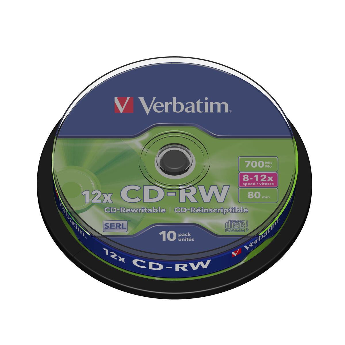 CD-RW Verbatim 43480