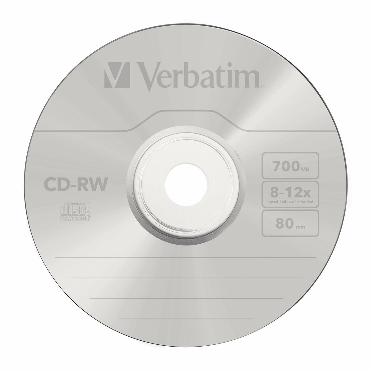 CD-RW Verbatim 43480