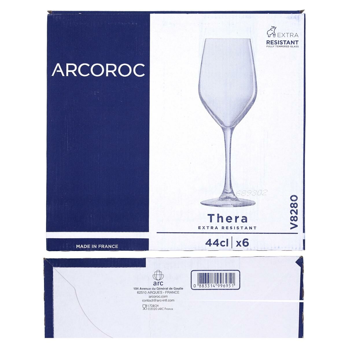 Verres Arcoroc Eau 6 Unités 31 cl