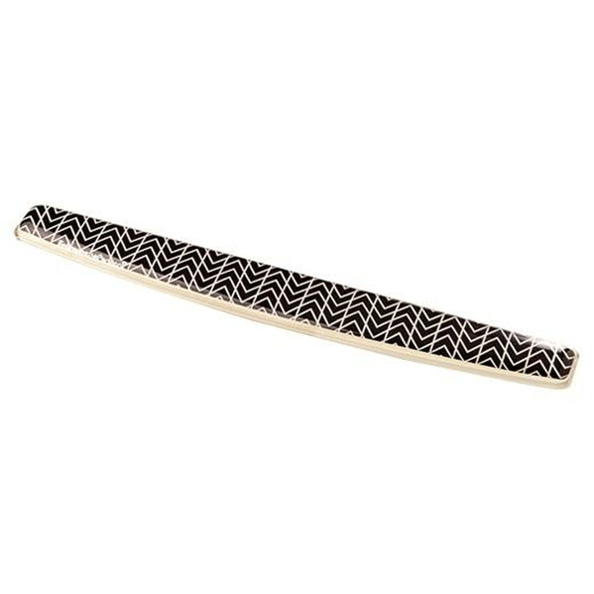 Repose-Poignets pour Clavier Fellowes Blanc Noir 1 x 5,7 x 47,3 cm