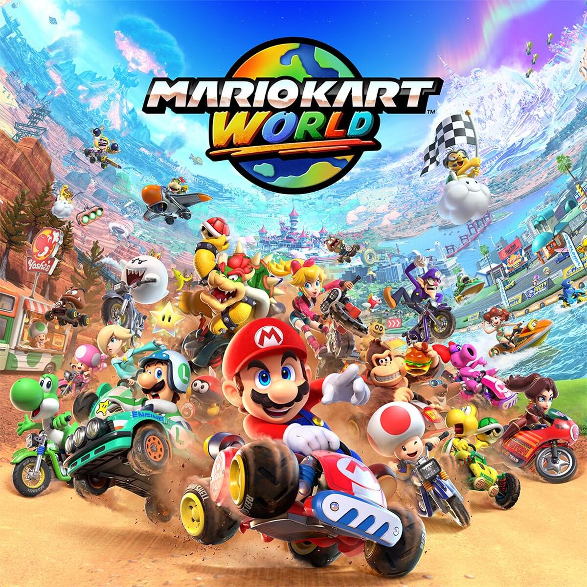 Nintendo Switch 2 Nintendo 45496321529 Noir Mario Kart World