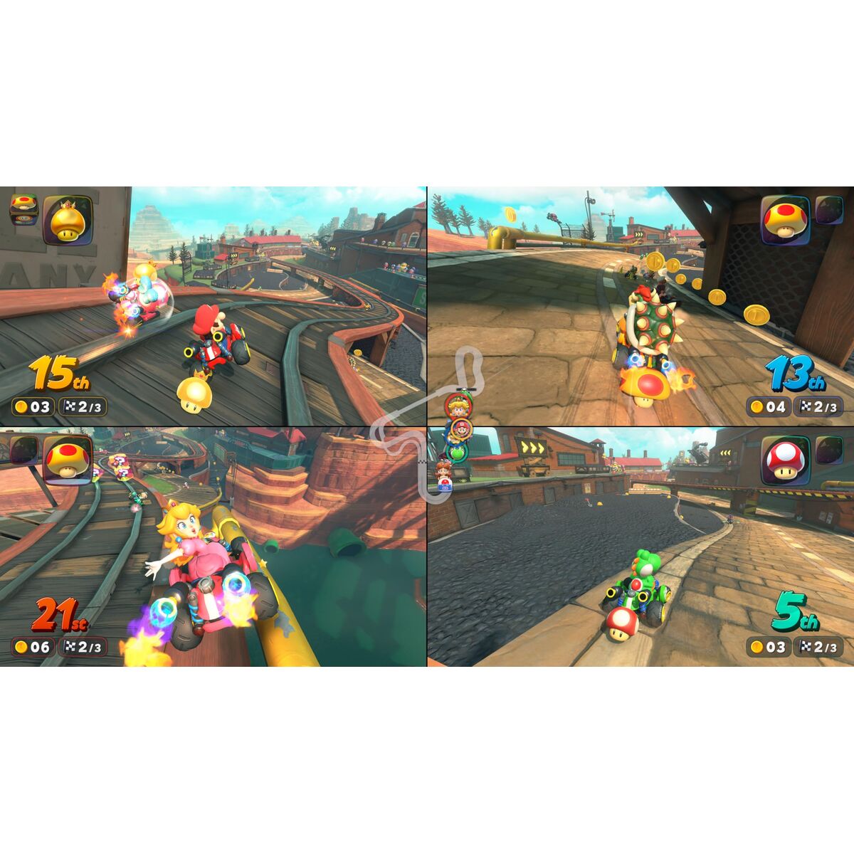 Nintendo Switch 2 Nintendo 45496321529 Noir Mario Kart World