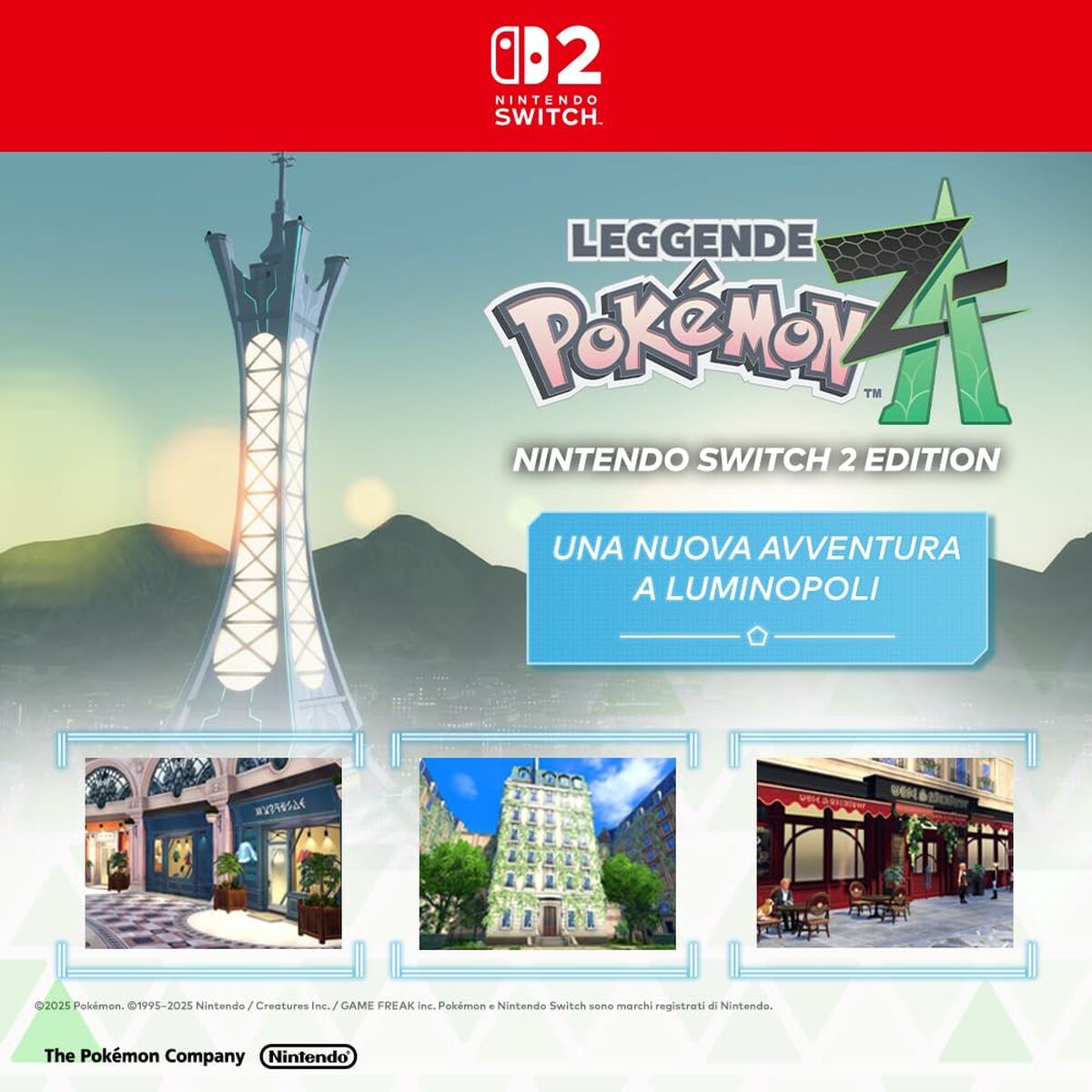 Nintendo Switch 2 Nintendo Pokémon Legends: Z-A Noir