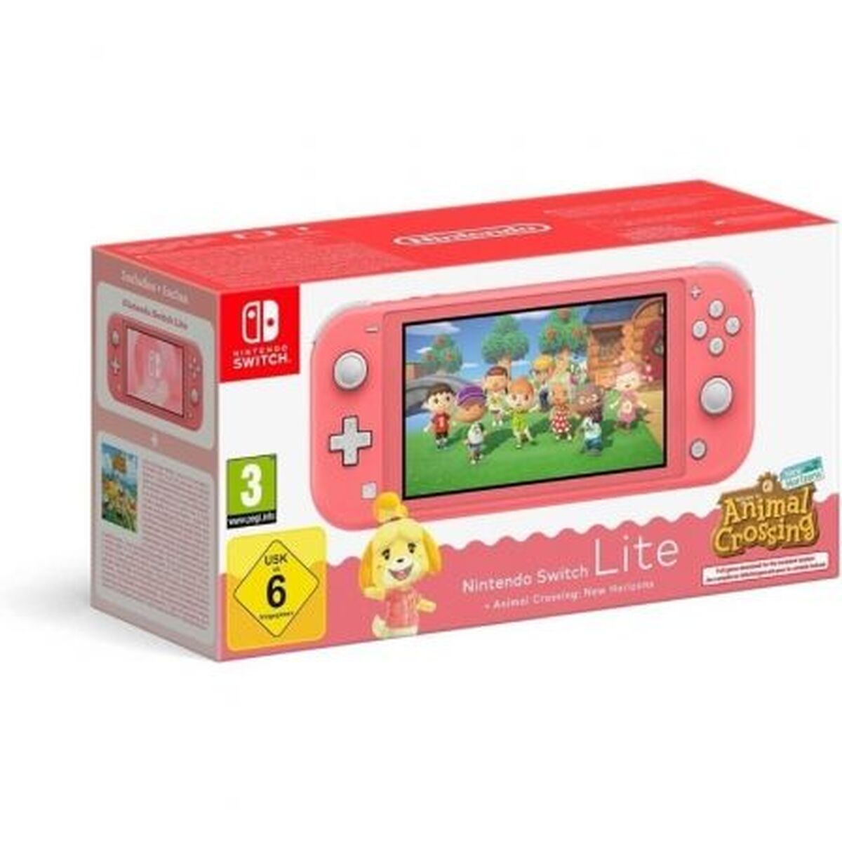 Console Nintendo SWLITE CO ANI Corail