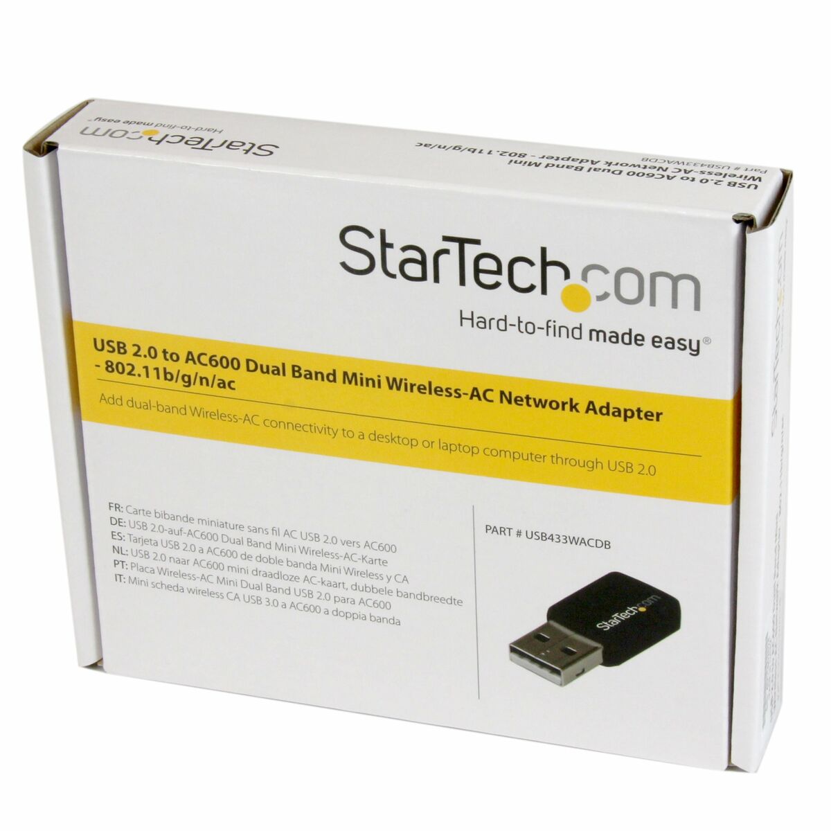 Adaptateur USB Wifi Startech USB433WACDB