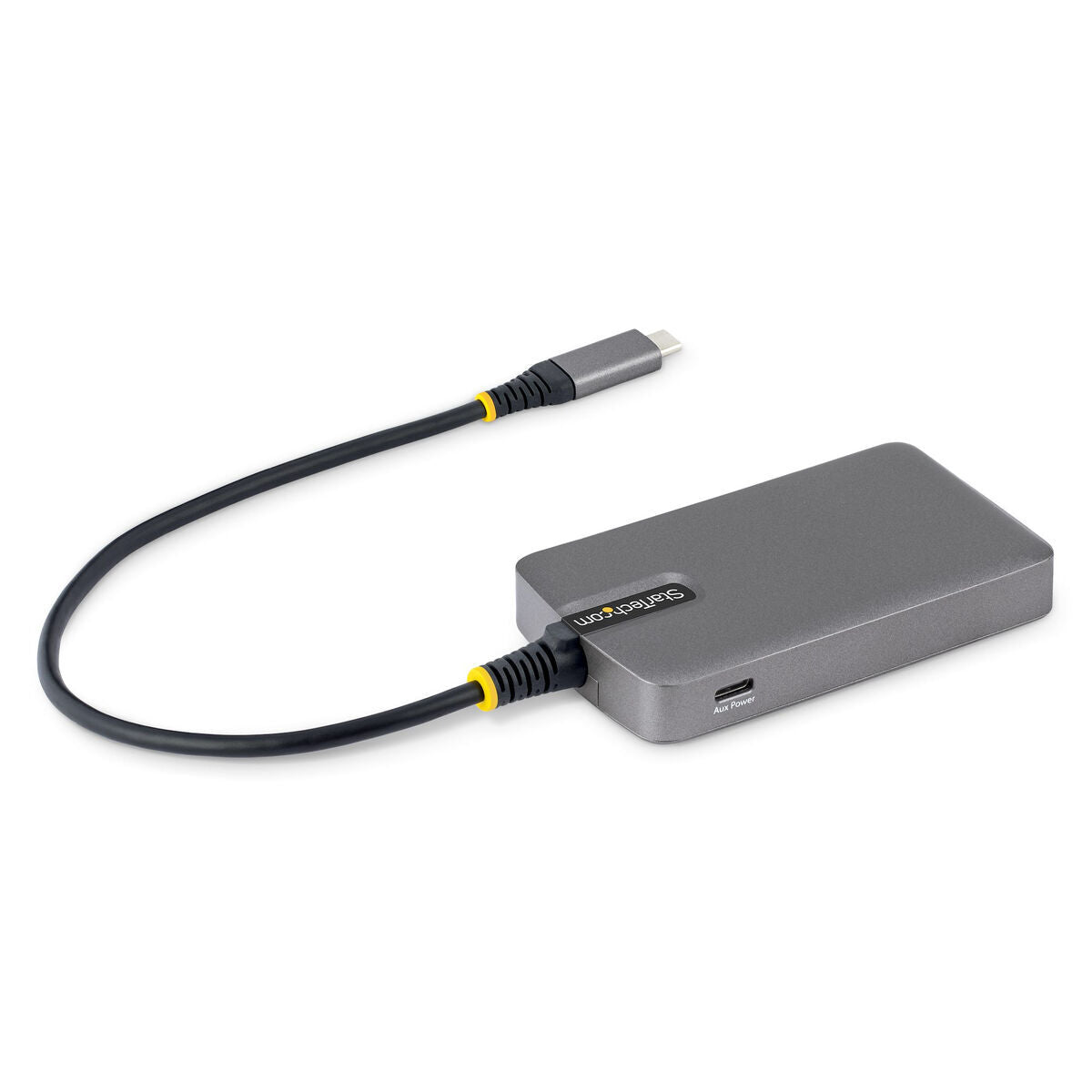 Hub USB Startech 5G4AC-USB-C-HUB Gris