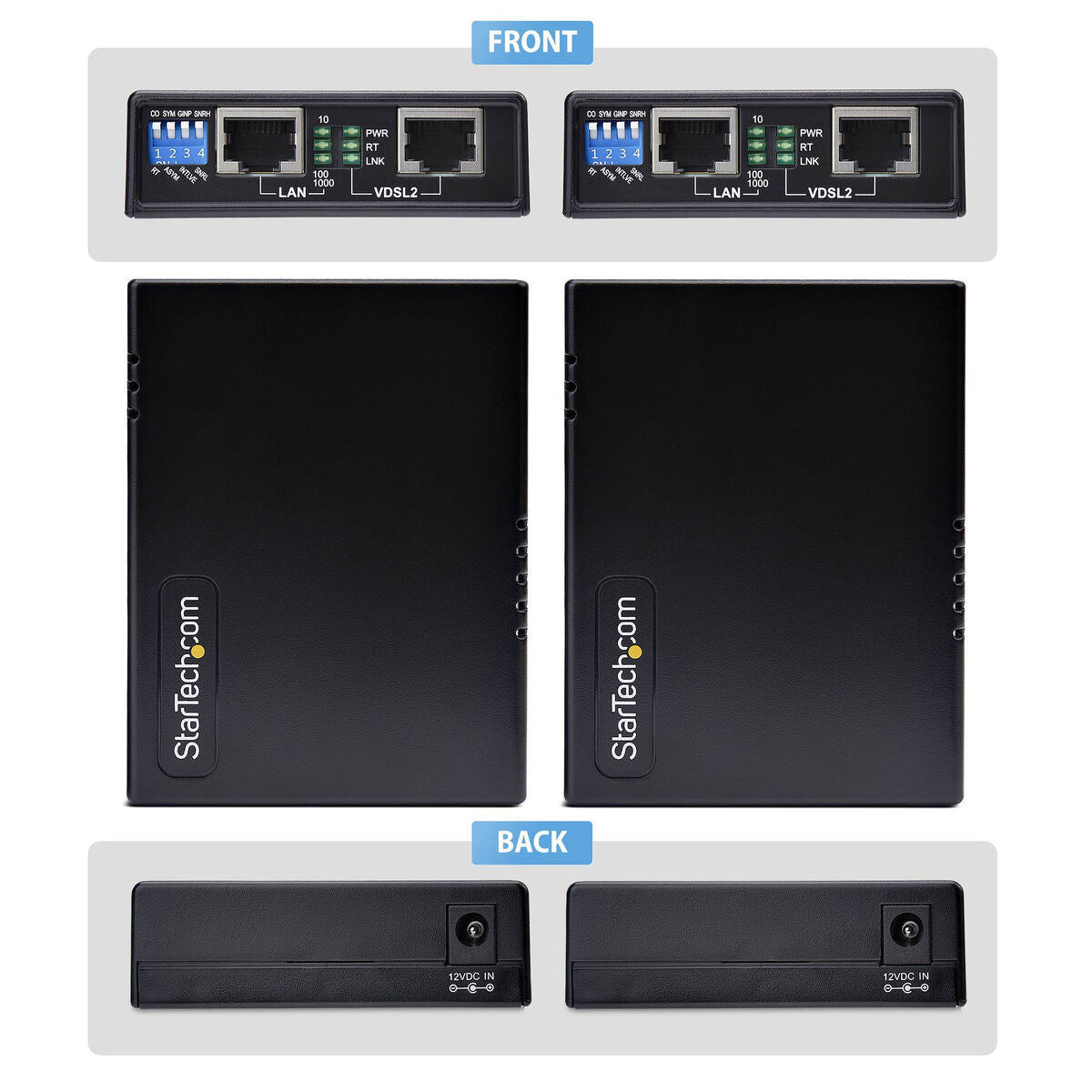 Module SFP à fibre optique multimode Startech VDSL-LAN-EXTENDER-EU