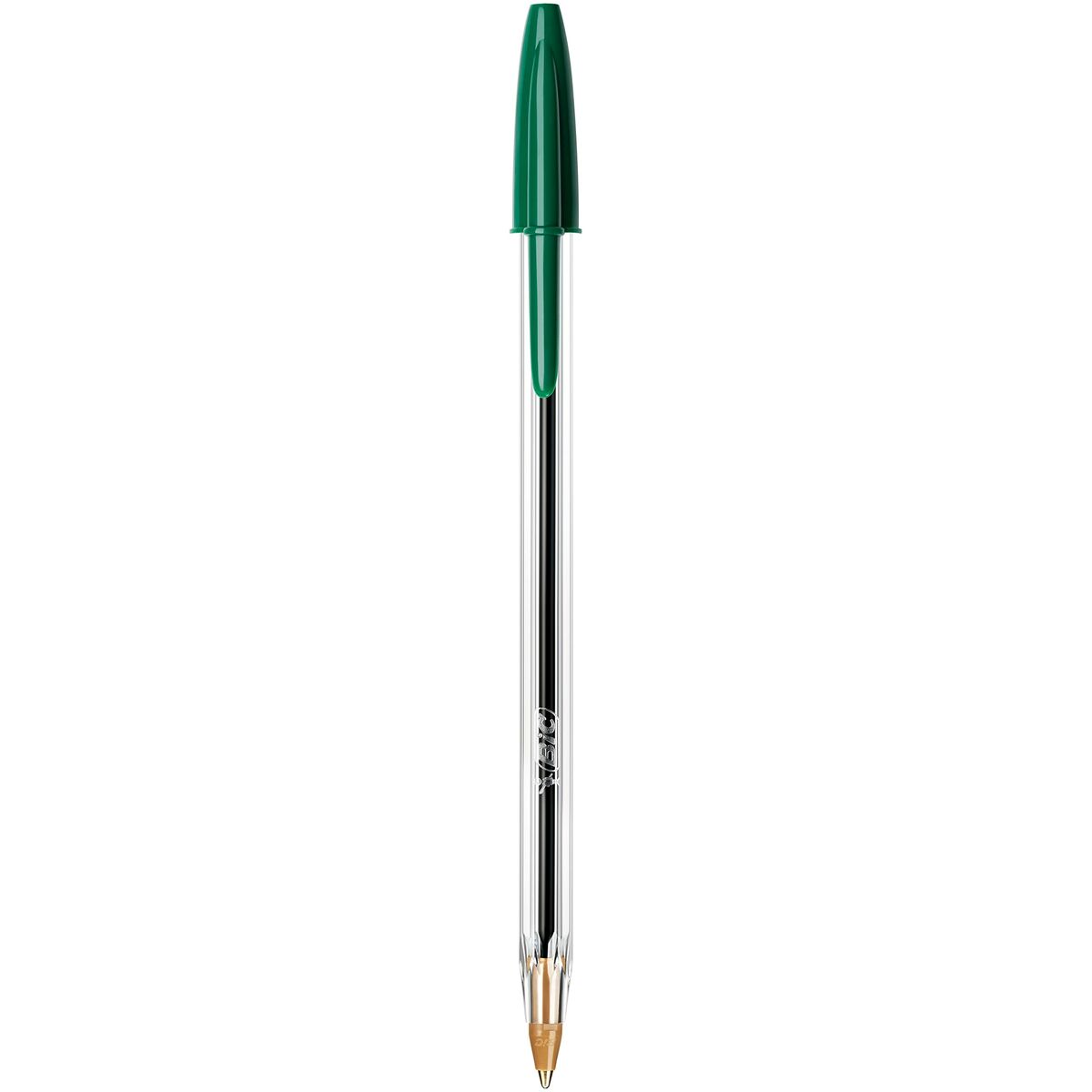 Crayon Bic Cristal Original Vert 0,32 mm (50 Unités)