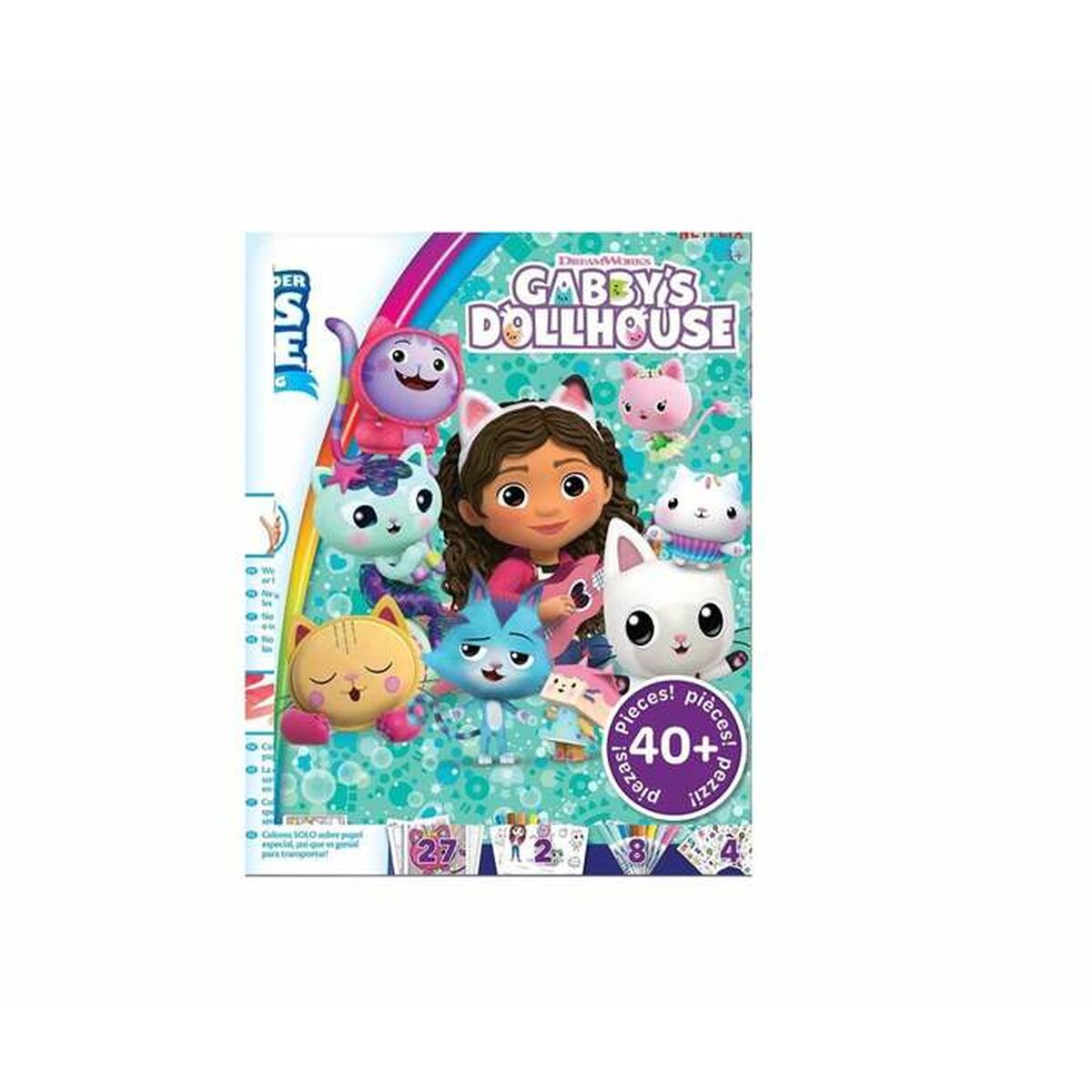 Jeu Peinture et Couleur Gabby's Dollhouse