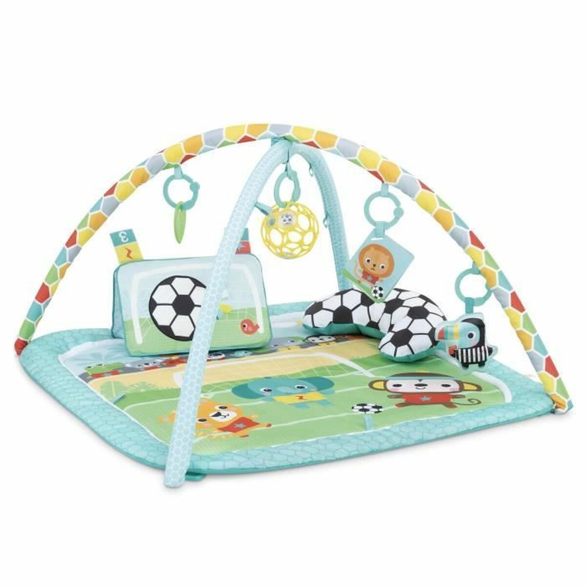 Tapis de jeu Bright Starts Tissu Plastique