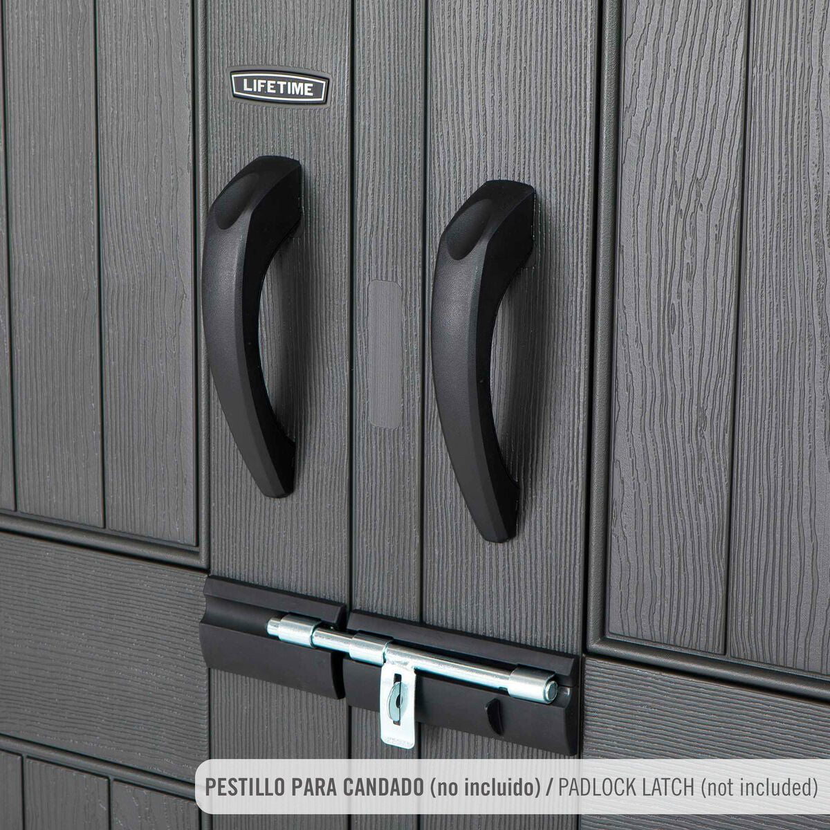 Cabane Lifetime 207 x 228 x 354 cm Gris