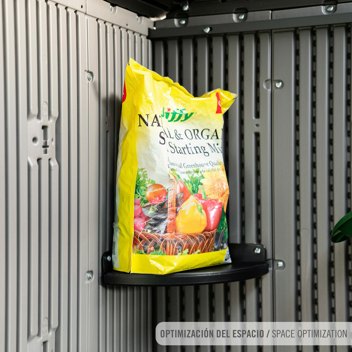 Cabane Lifetime 207 x 228 x 354 cm Gris