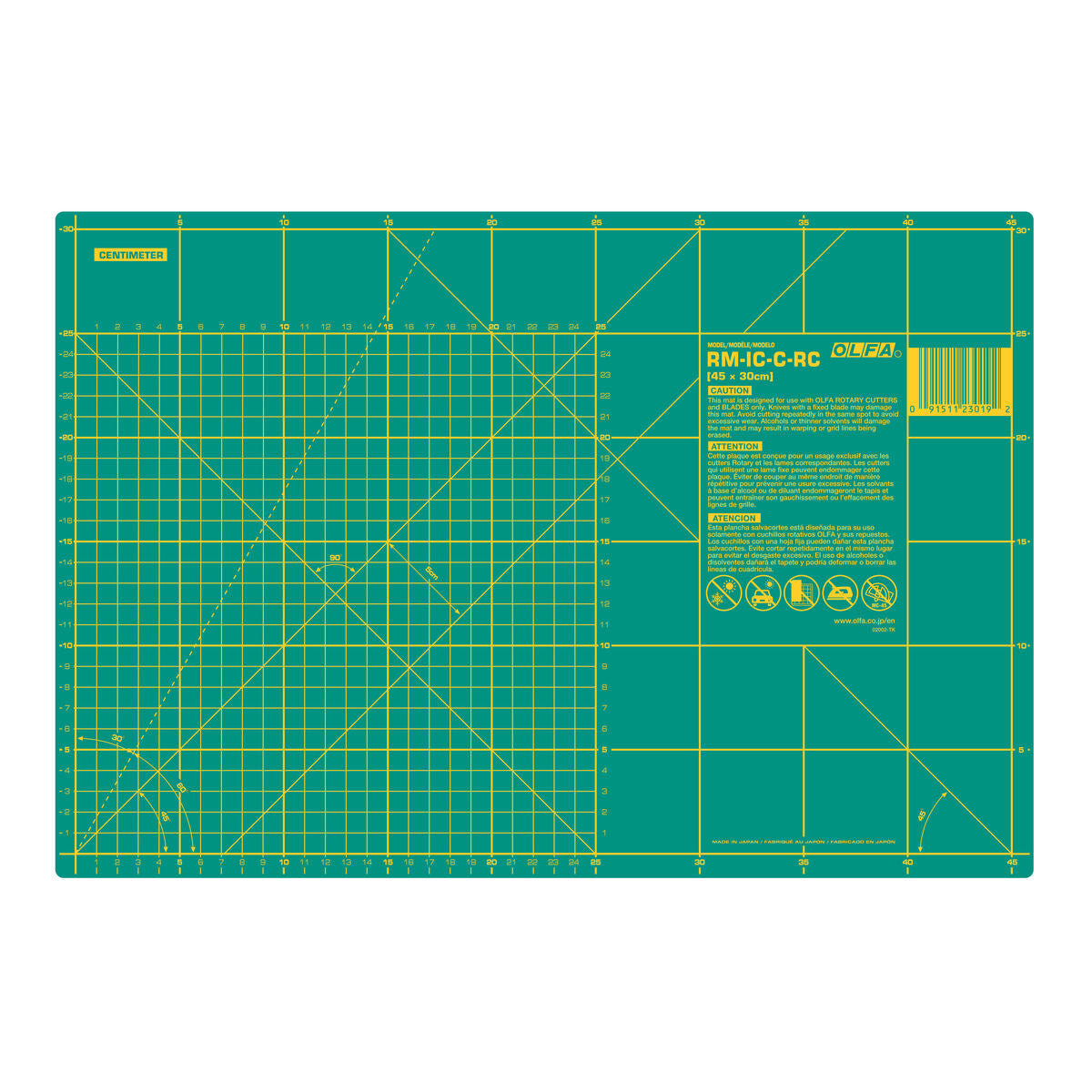 Planche à découper Olfa 63,2 x 47 cm