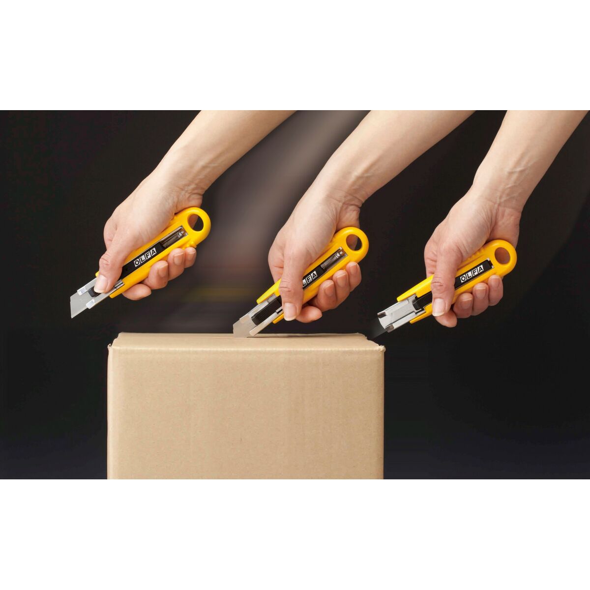 Cutter Olfa 17,5 X 0,6 MM Noir Acier De Sécurité