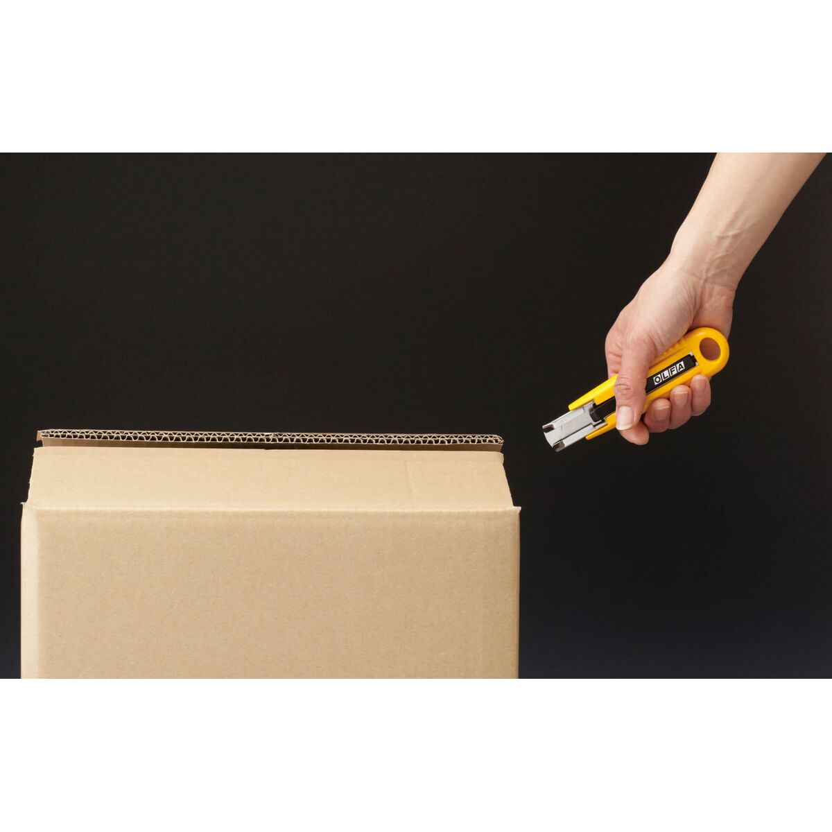 Cutter Olfa 17,5 X 0,6 MM Noir Acier De Sécurité