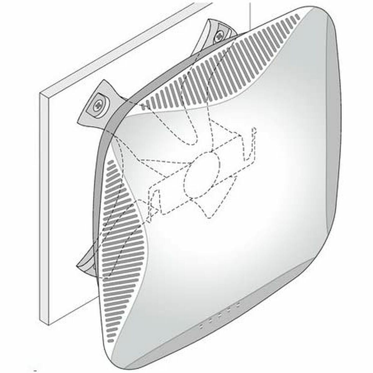 Support HPE JW046A Noir Métal