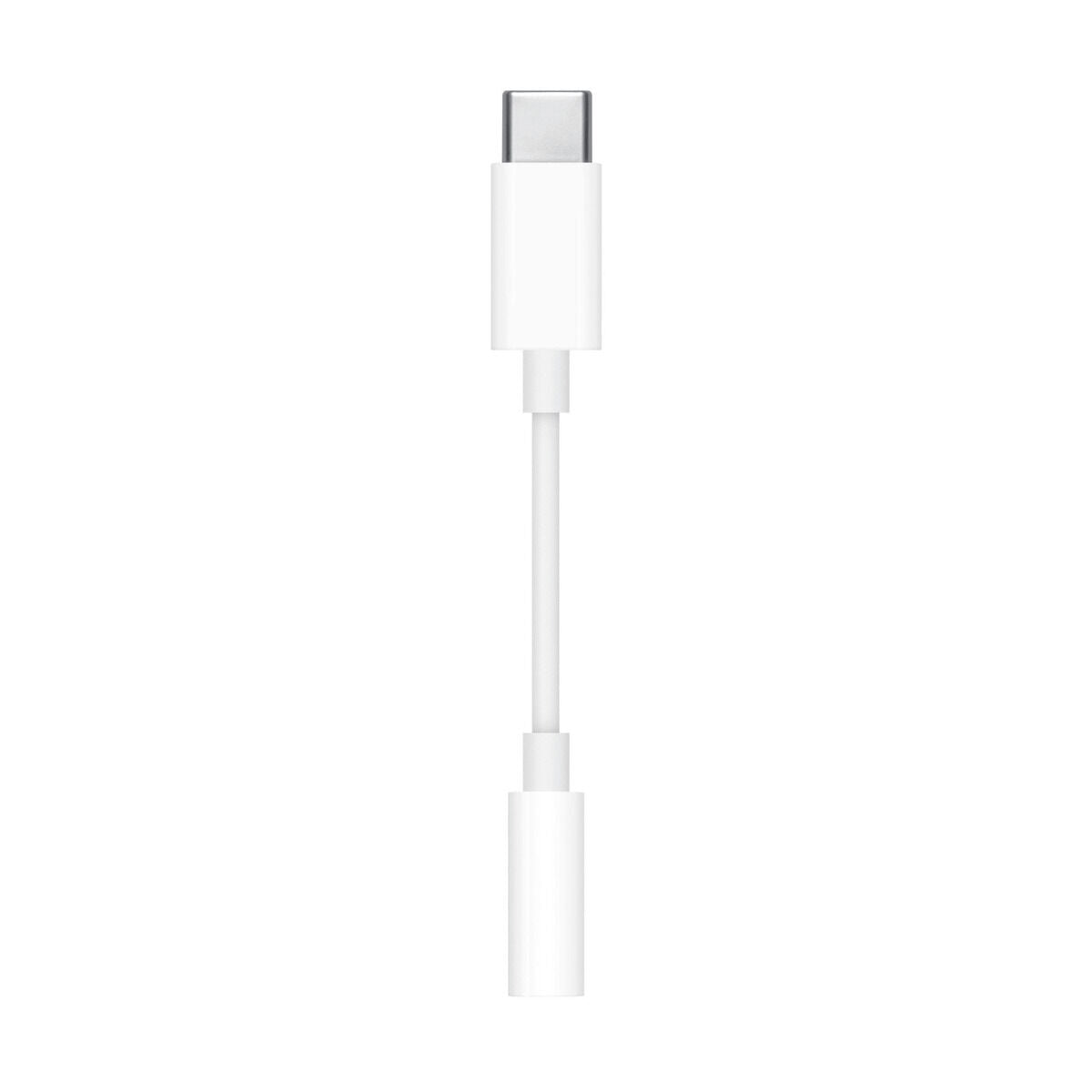 Adaptateur USB-C vers Jack 3.5 mm Apple MU7E2ZM/A Blanc (10 Unités)