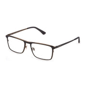 Monture de Lunettes Homme Police VPLB59-5408HT Vert ø 54 mm