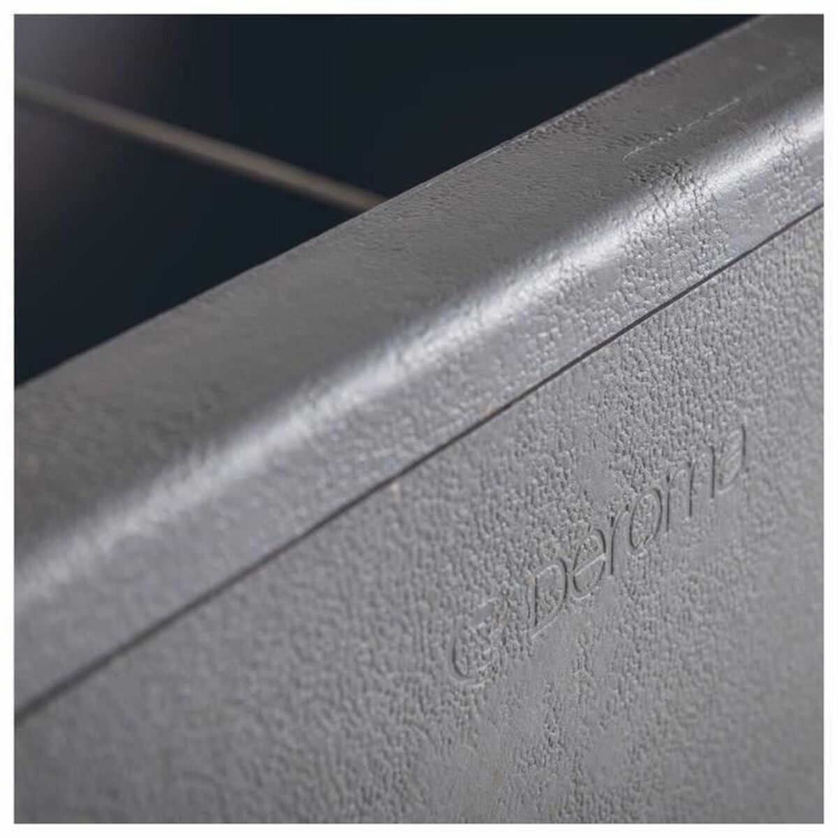 Jardinière auto-arrosante Deroma Gris 78 x 38 x 39 cm Plastique Rectangulaire Ø 78 cm