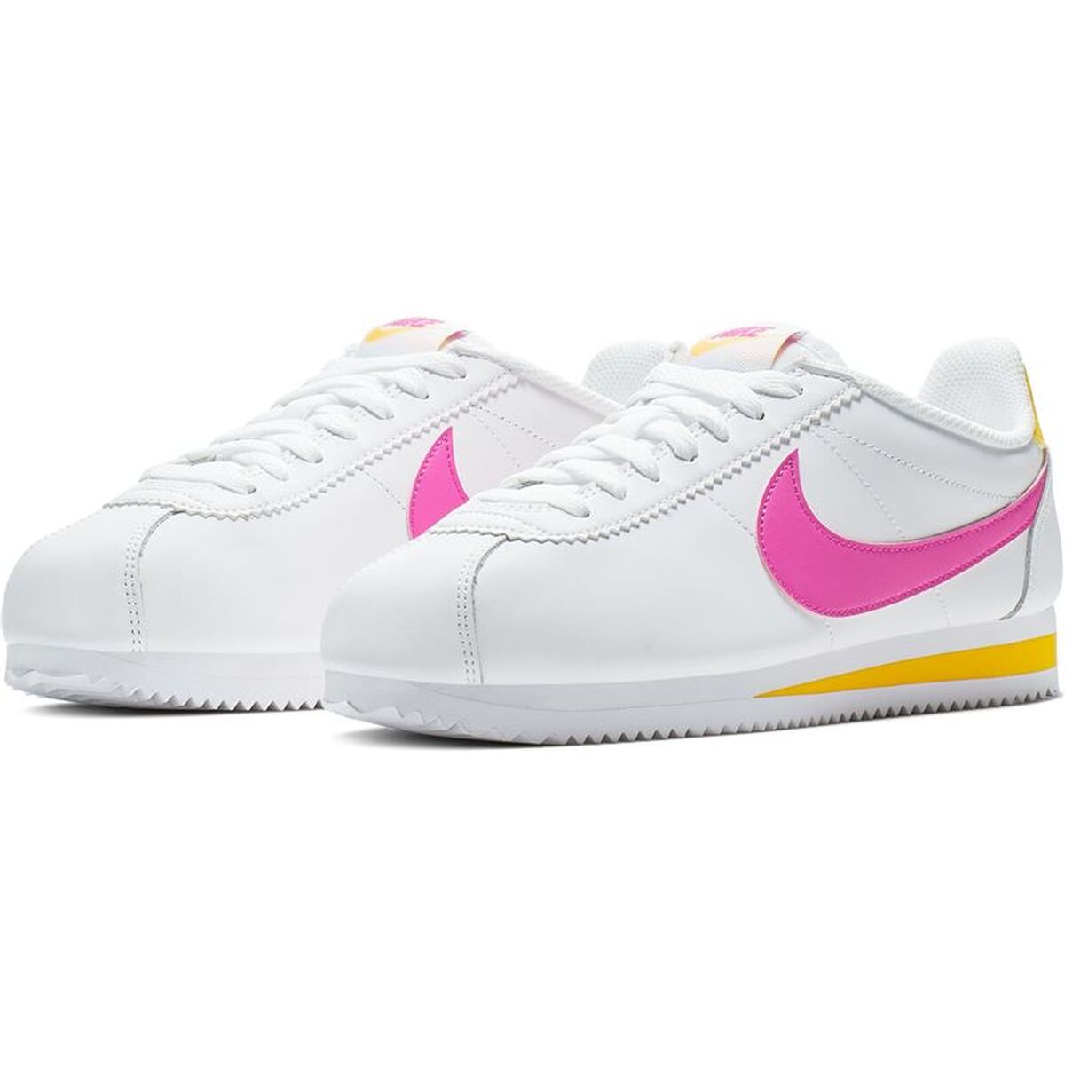 Chaussures de Running pour Adultes Nike Classic Cortez Leather Blanc