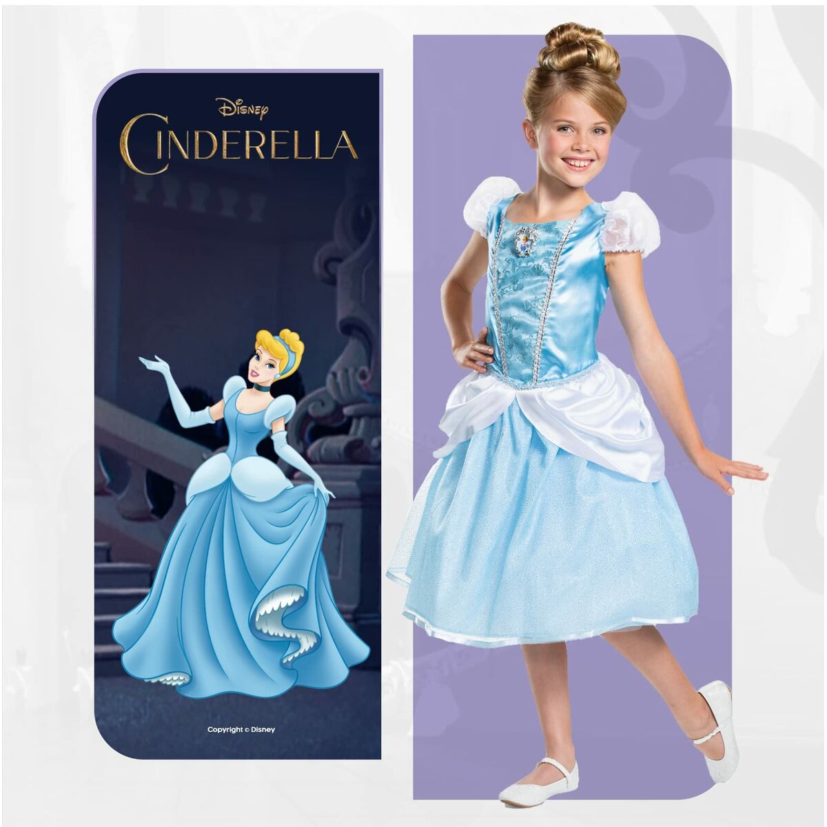Déguisement pour Enfants Jakks Pacific Cendrillon 5-6 Ans