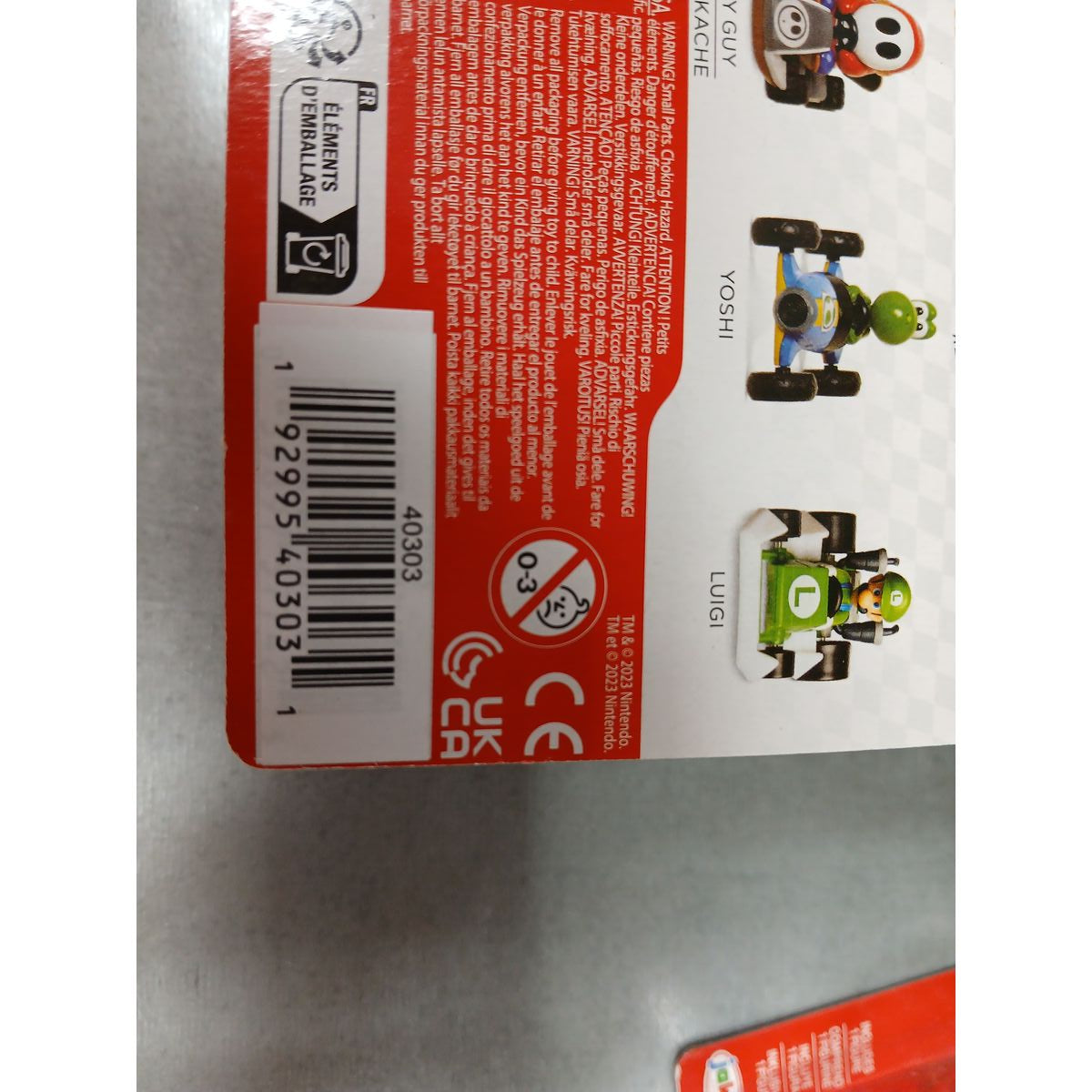 Petite voiture-jouet Jakks Pacific Super Mario Kart Racers Wave 5 Multicouleur (Multicouleur)