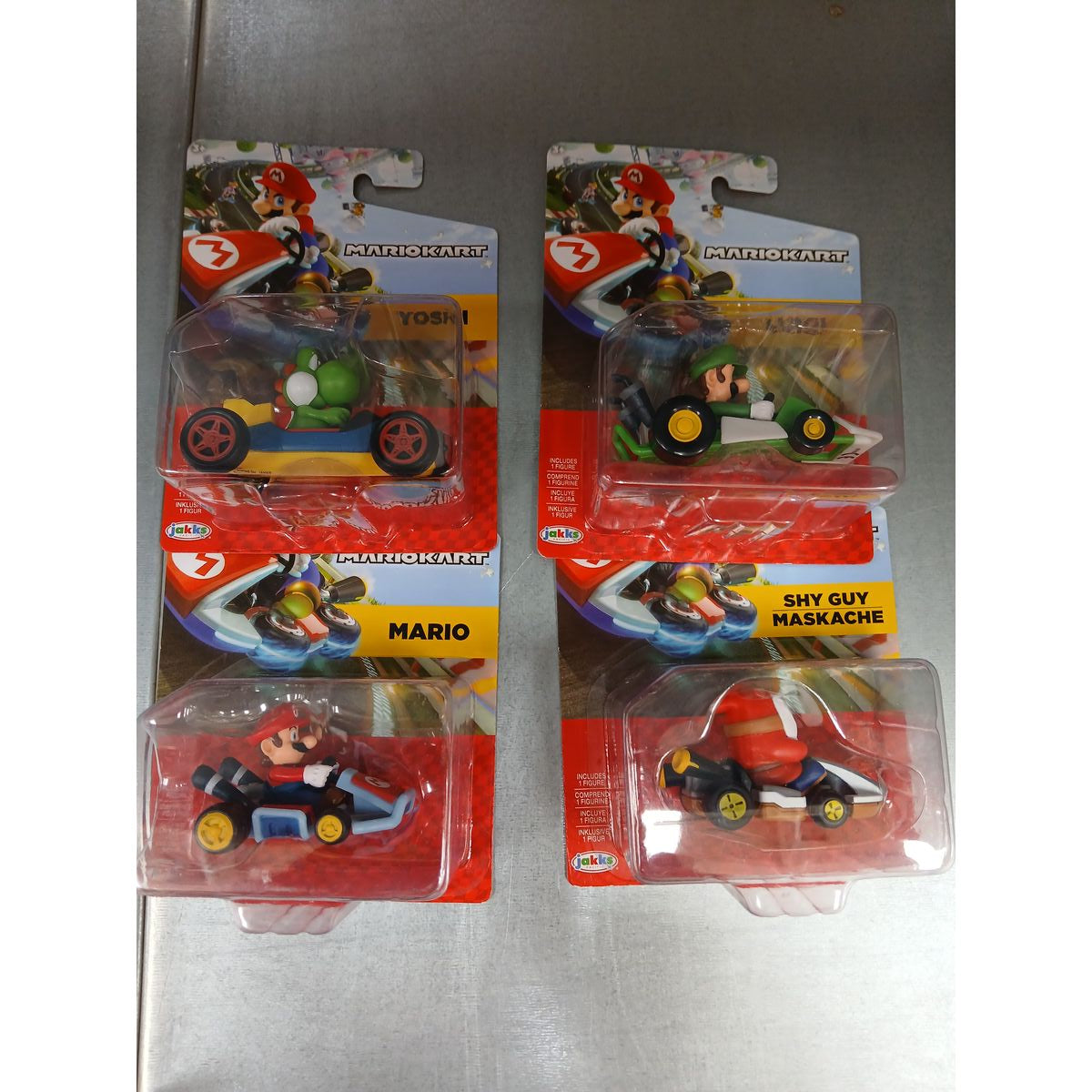 Petite voiture-jouet Jakks Pacific Super Mario Kart Racers Wave 5 Multicouleur (Multicouleur)