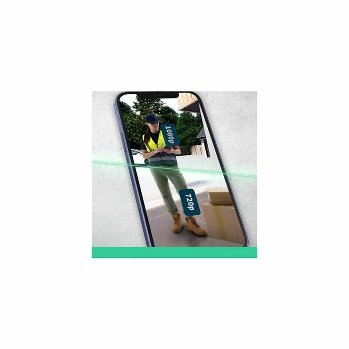 Interphone Vidéo Intelligent Arlo AVD3001-100EUS Blanc