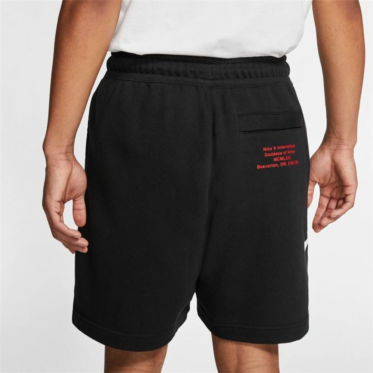 Short de Sport pour Homme Nike Sportswear Swoosh Noir