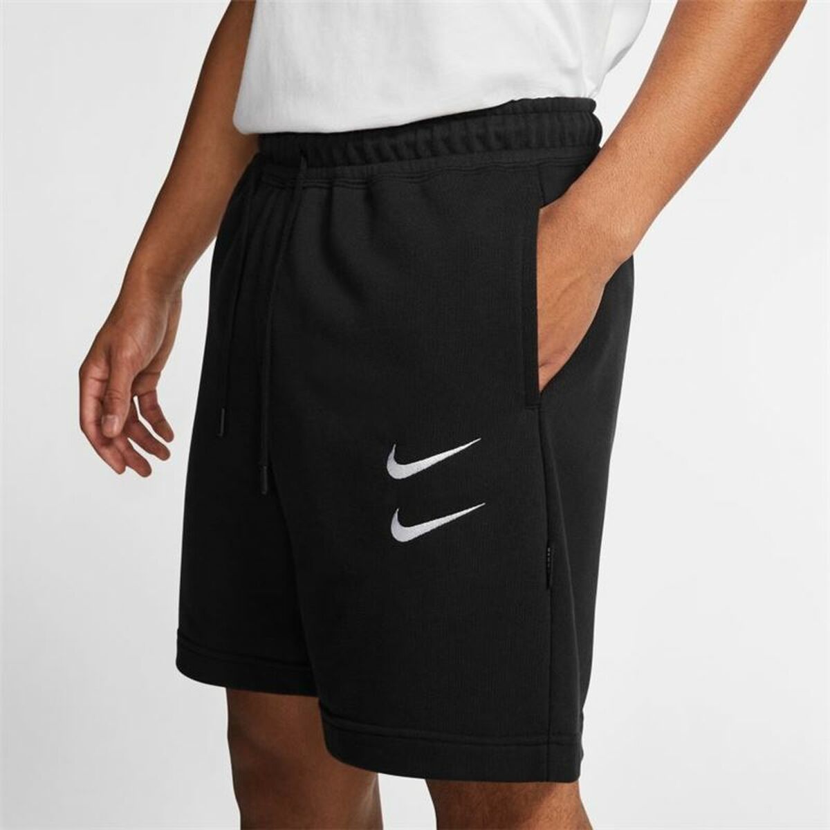 Short de Sport pour Homme Nike Sportswear Swoosh Noir