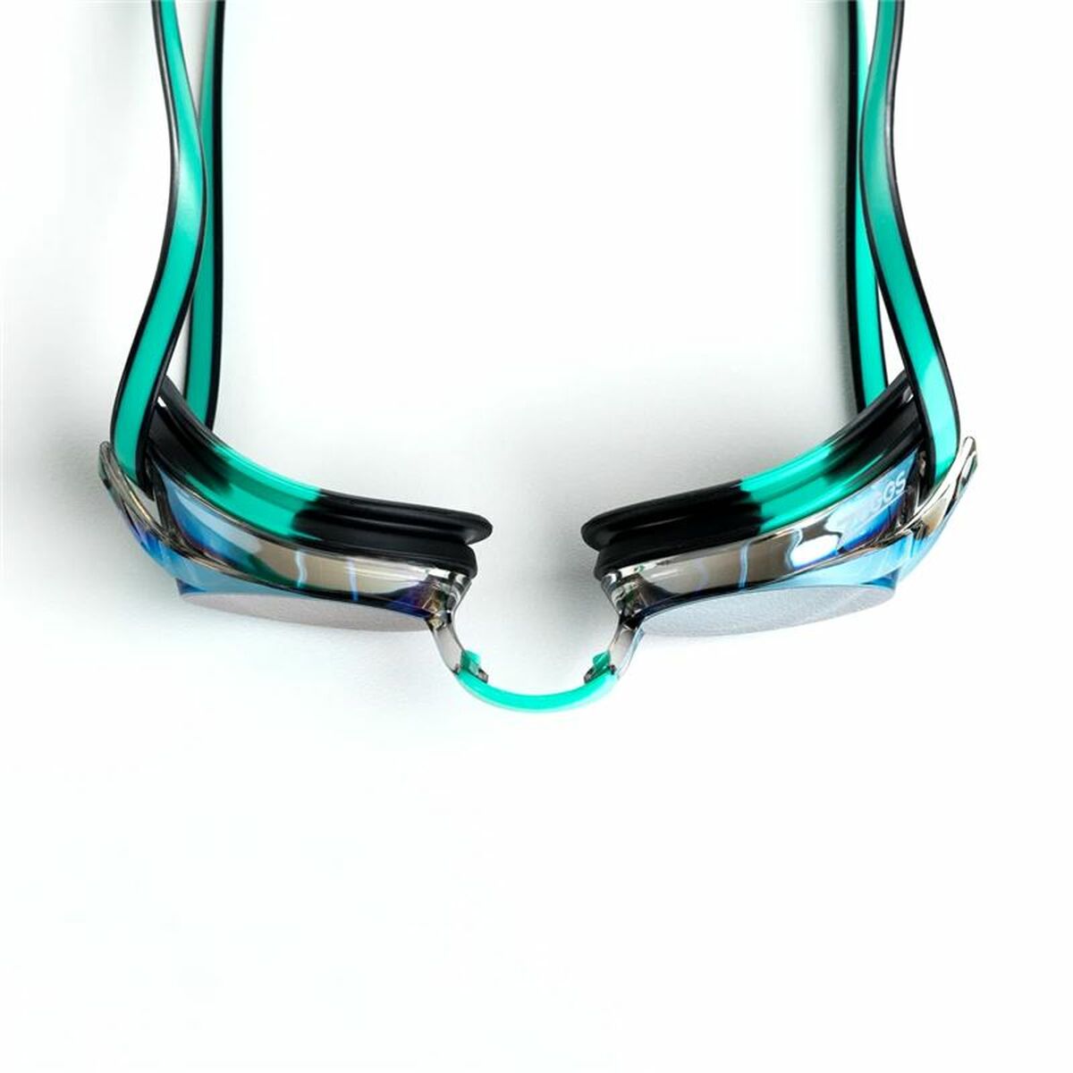 Lunettes de bain Zoggs Racer Titanium Aigue marine Taille unique