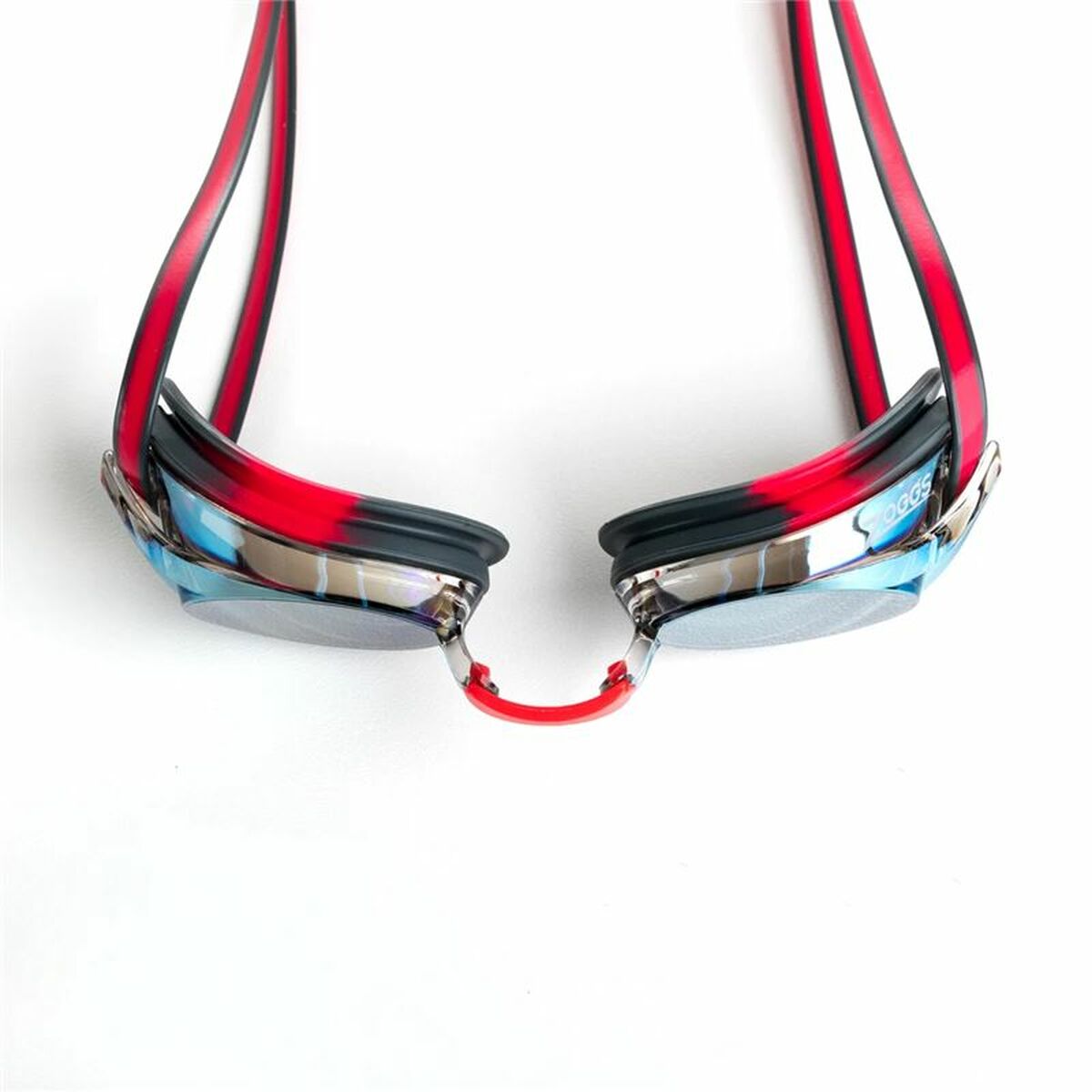 Lunettes de bain Zoggs Racer Titanium Rouge Taille unique