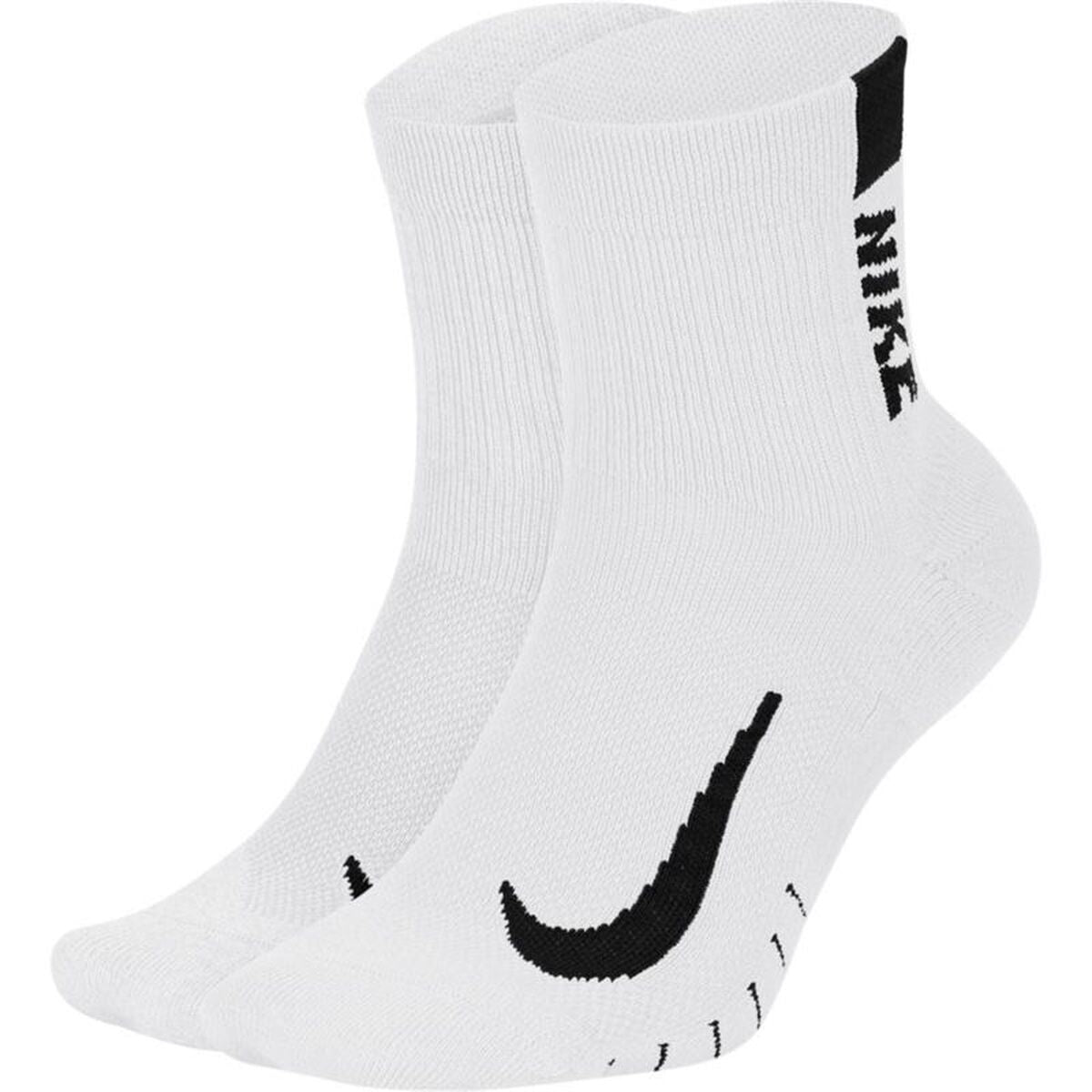 Chaussettes de Sport Nike Multiplier Blanc