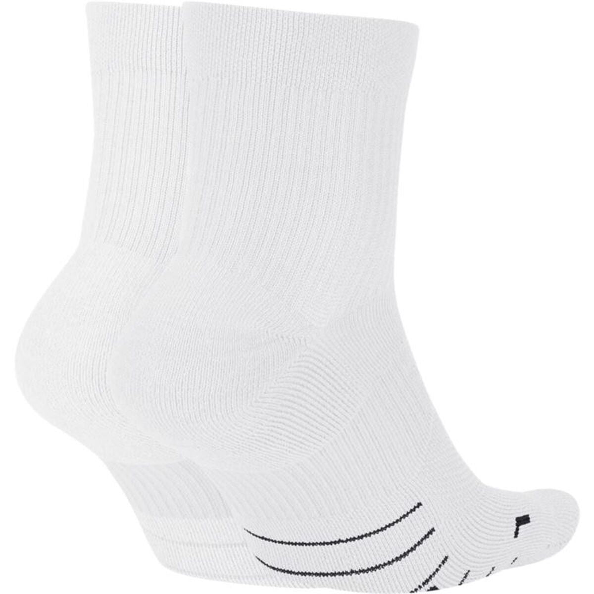 Chaussettes de Sport Nike Multiplier Blanc