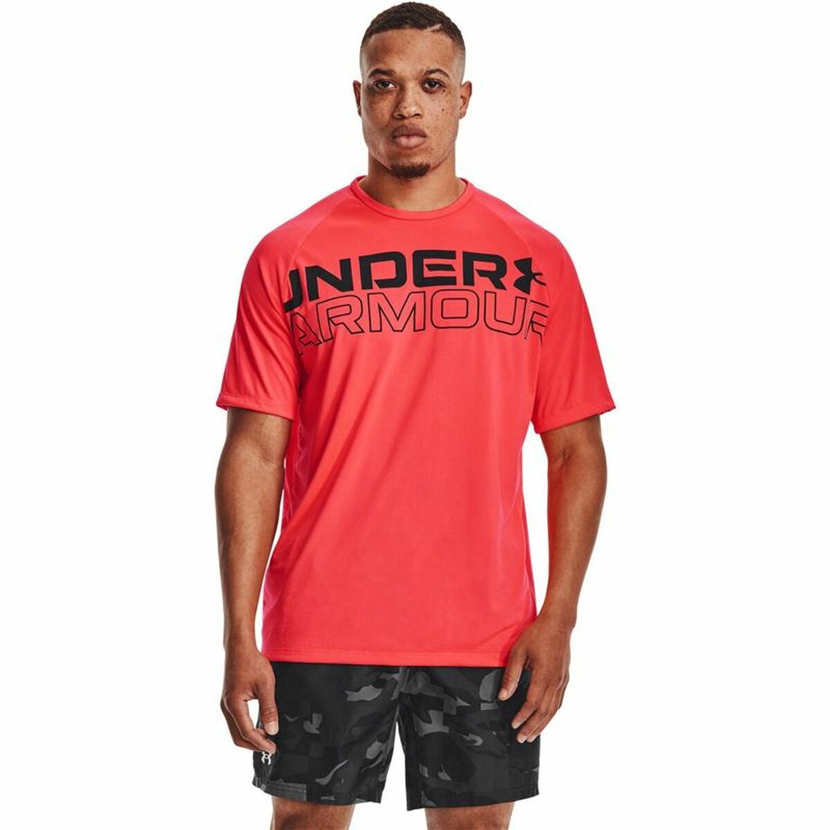 T-shirt à manches courtes homme Under Armour Tech 2.0 Rouge