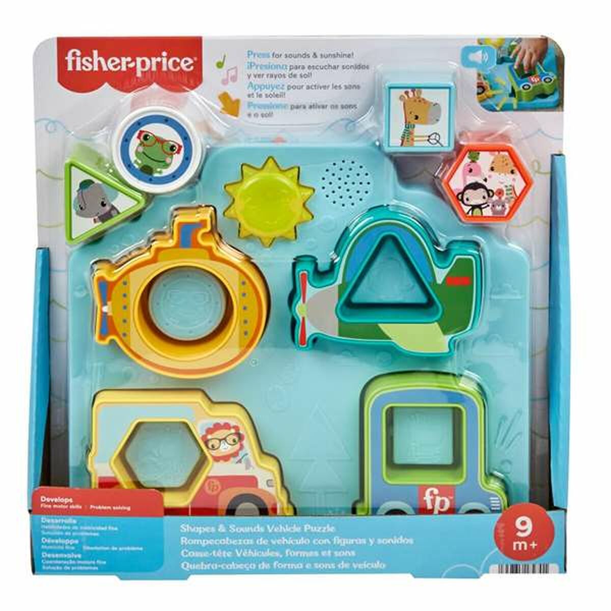 Puzzle Enfant Fisher-Price Voitures
