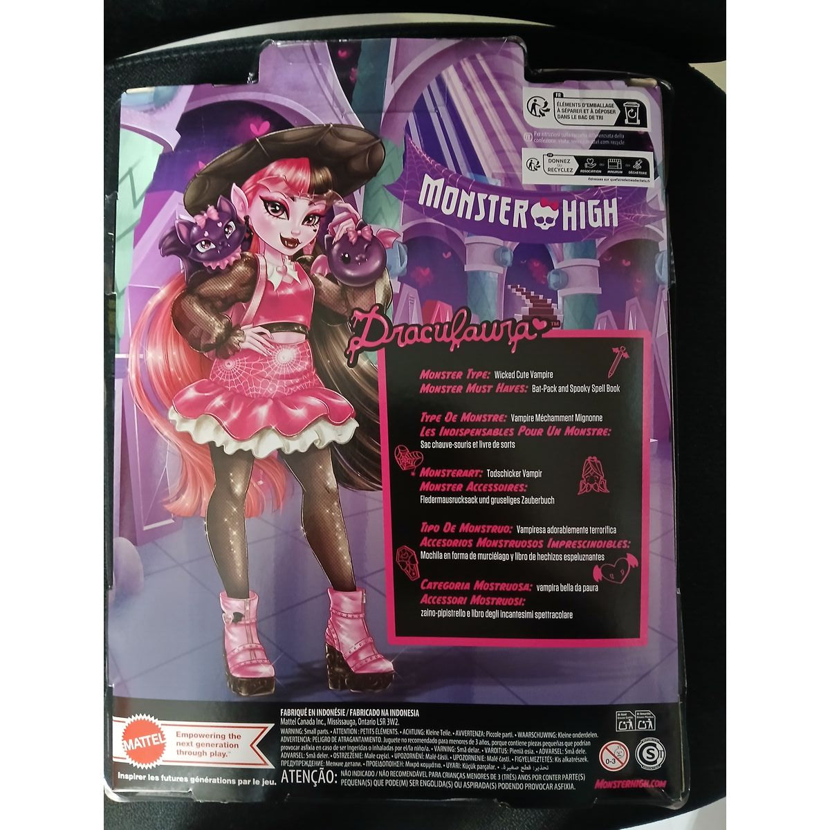 Poupée Zombie Monster High Draculaura