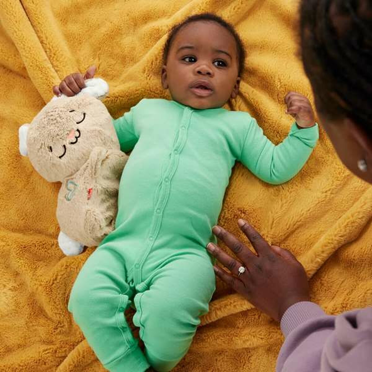 Peluche sonore Fisher-Price Lapin Plastique