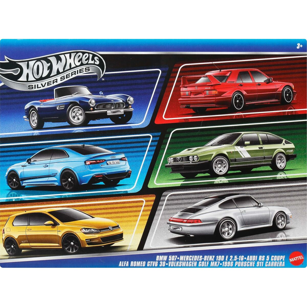 Jeu de Véhicules Hot Wheels