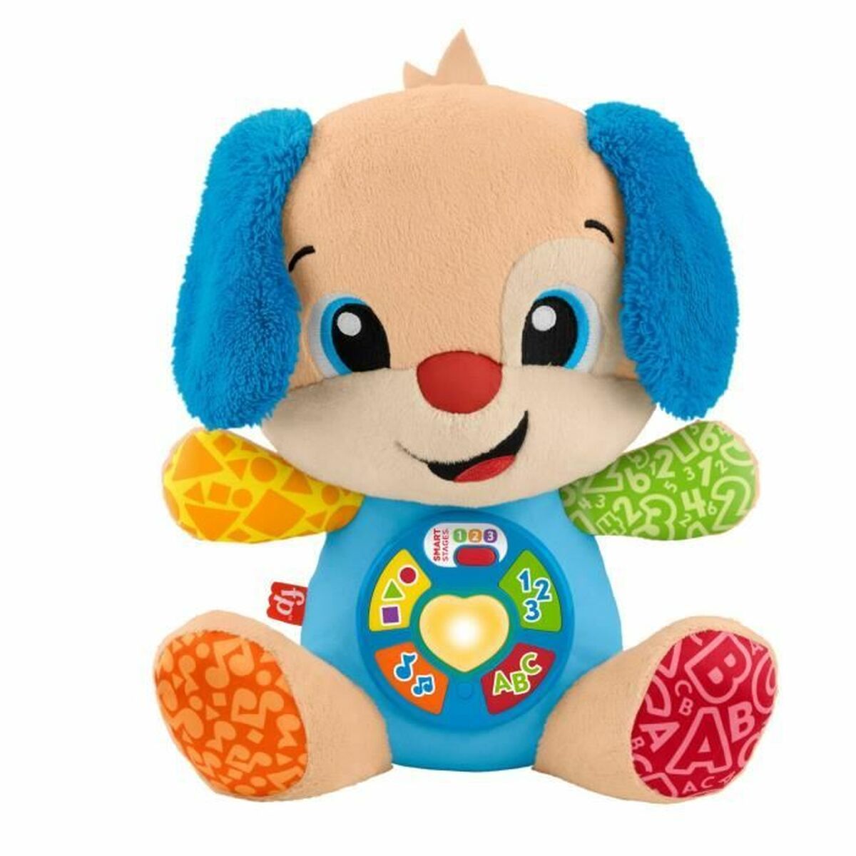 Jouet Peluche Fisher-Price Laugh and Learn Puppy Progressive Awakening Musical Plush JFD20 Marron Tissu Peluche Musical Chien