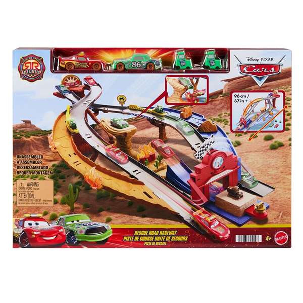 Piste de course Mattel Multicouleur