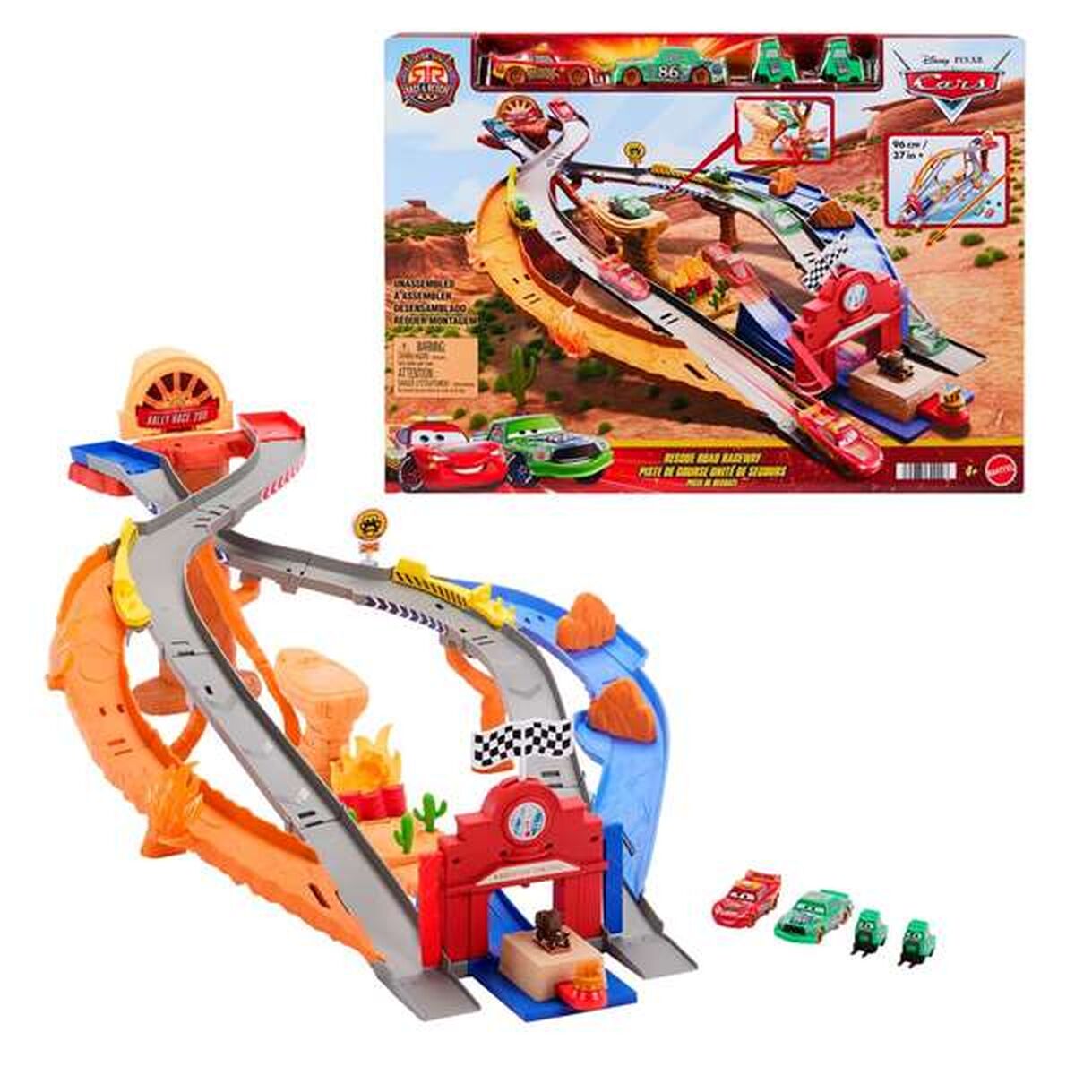 Piste de course Mattel Multicouleur
