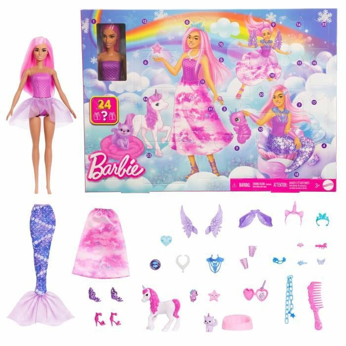 Calendrier de l’Avent Barbie
