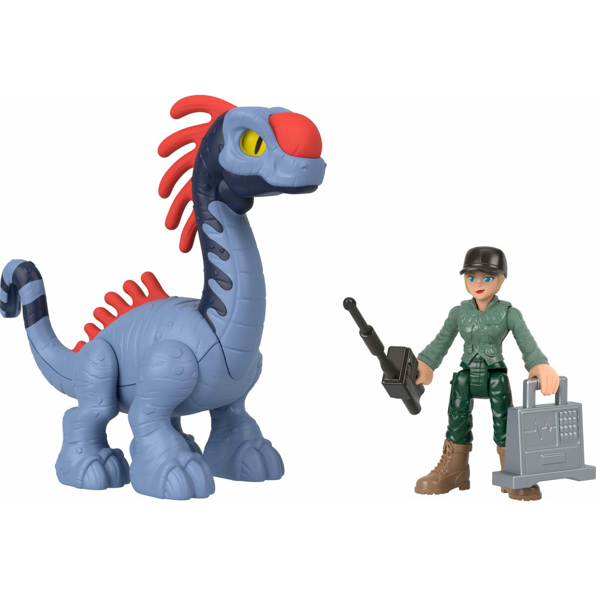 Playset Imaginext Jurassic World Multicouleur 10 Pièces
