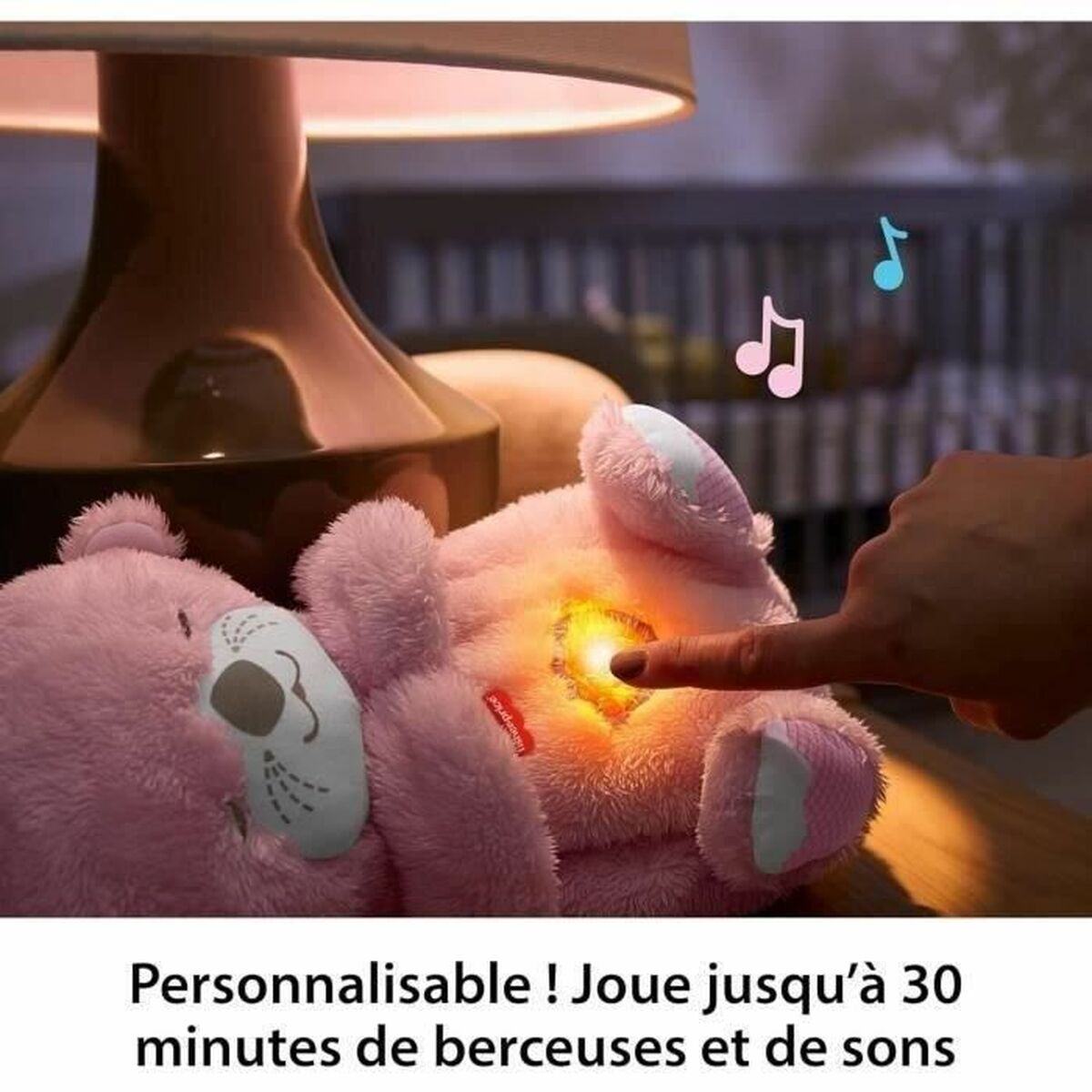 Jouet Peluche Fisher-Price Rose Plastique