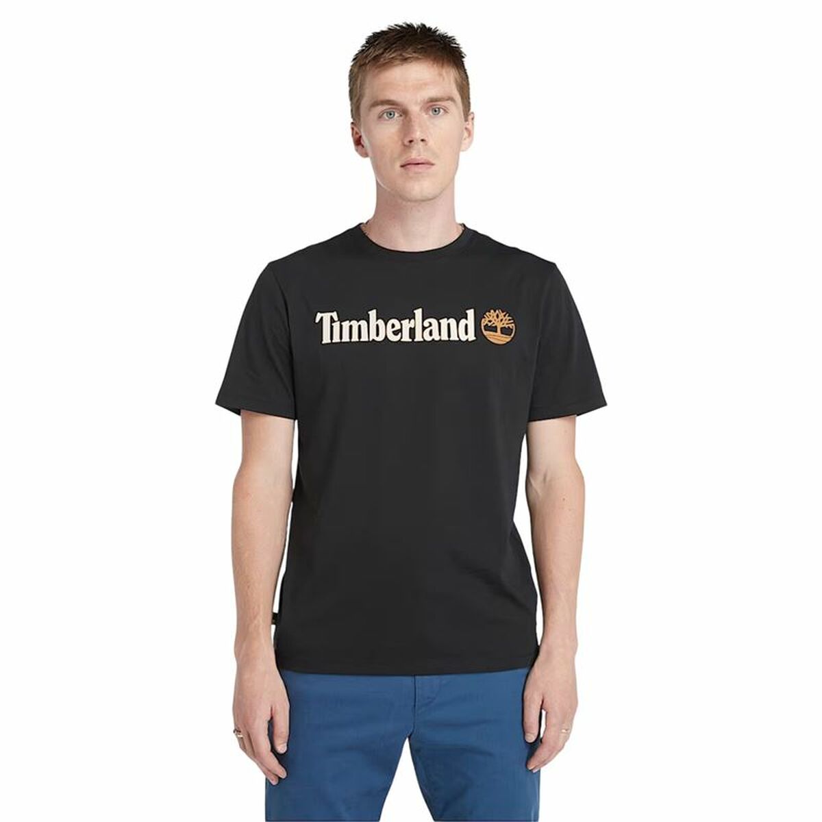 T-shirt à manches courtes homme Timberland Kennebec River Noir